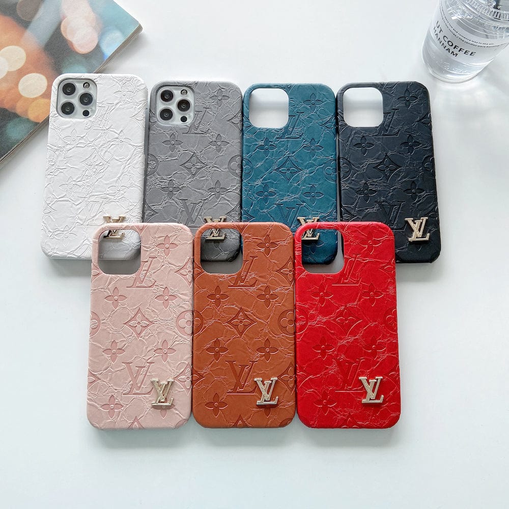 Leather Louis Vuitton Samsung Phone Cases