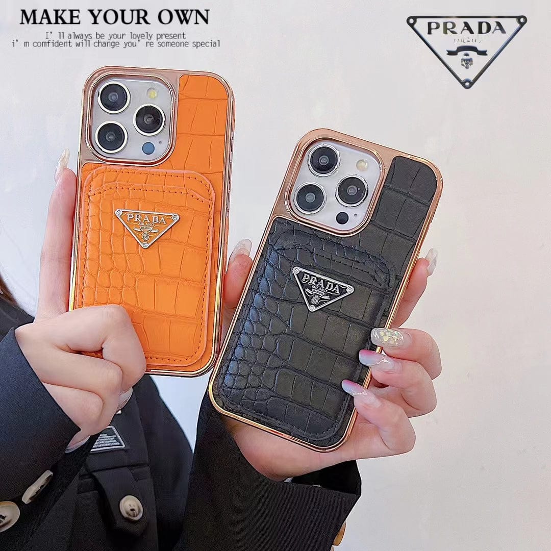 HypedEffects Colorful Prada Alligator iPhone Cover for iPhone 11 To iPhone 16
