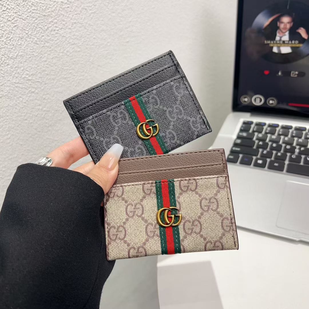 HypedEffects gucci gucci Canvas Wallet Card Holder