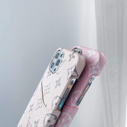 HypedEffects Leather louis vuitton Iphone 17 Case