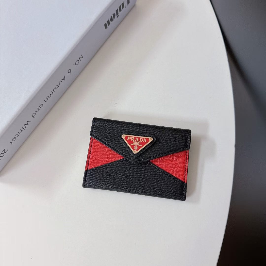 HypedEffects Leather Prada Card Holder Wallet
