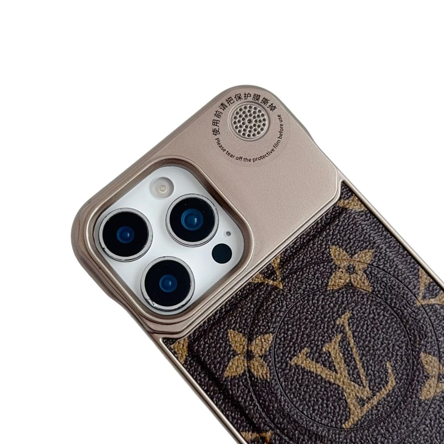 HypedEffects louis vuitton and gucci Luxury Protective Phone Case with Designer Monogram Back Cover