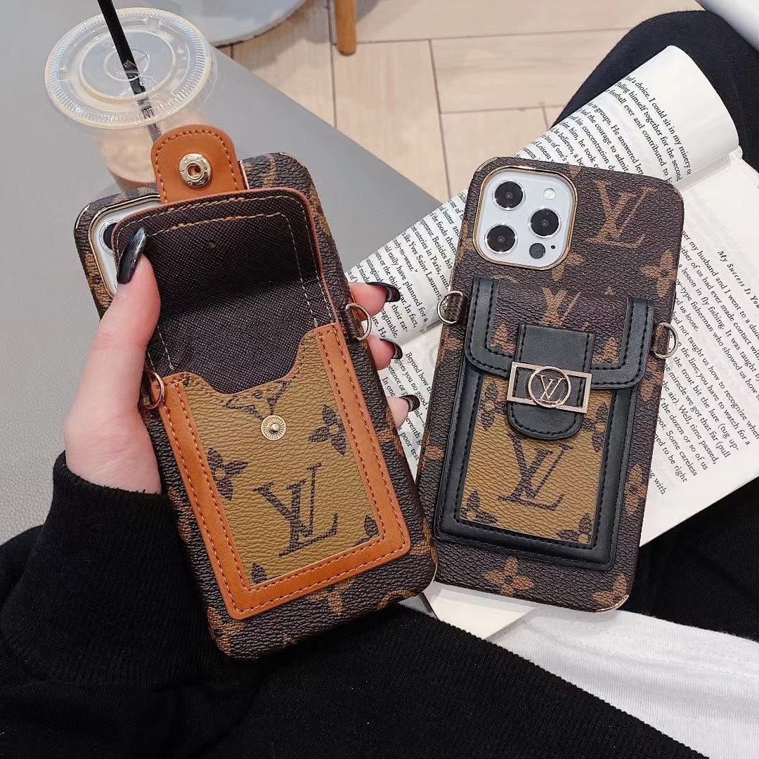 HypedEffects louis vuitton Signature Monogram iPhone 15 Phone Case