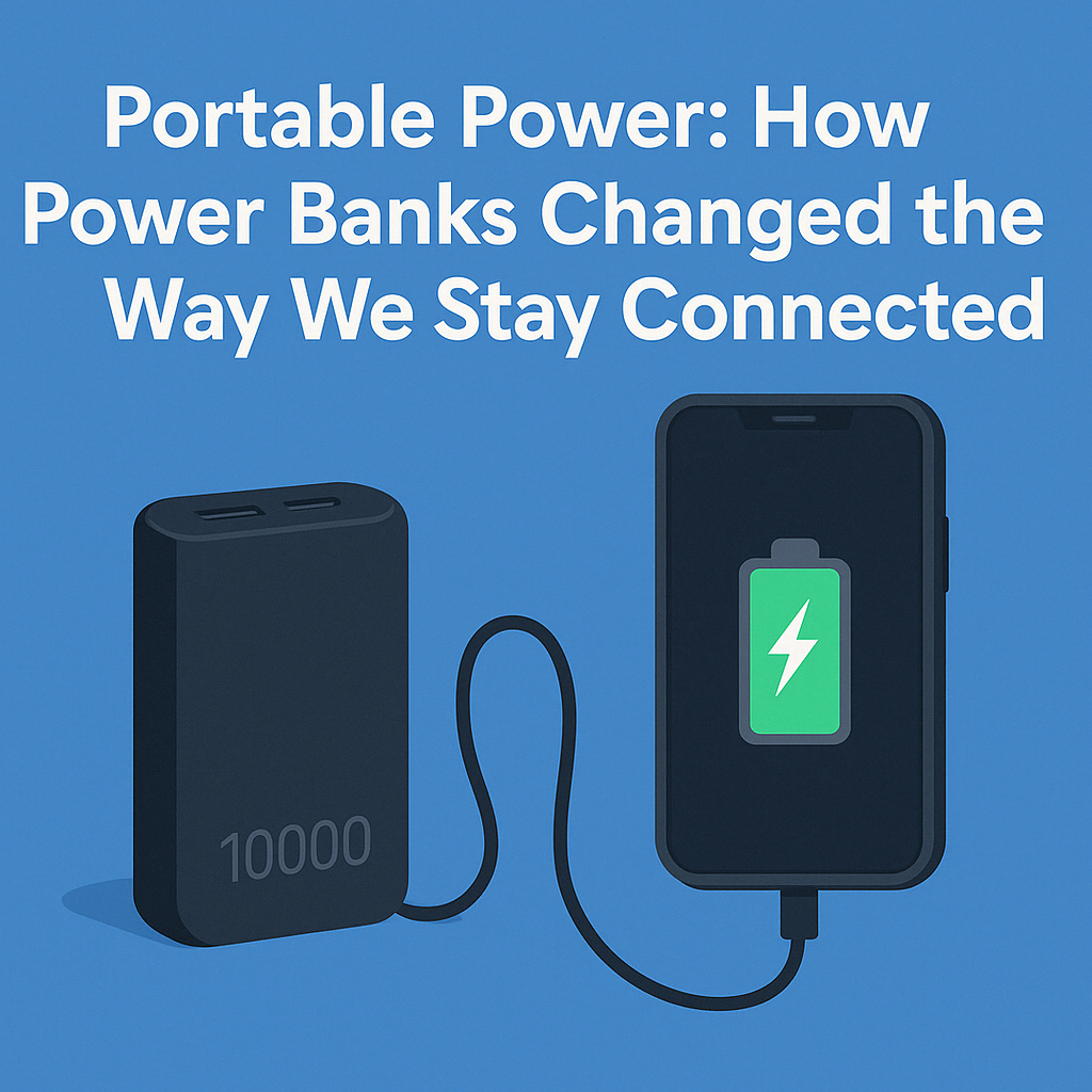 Portable Power: How Power Banks Changed the Way We Stay Connected