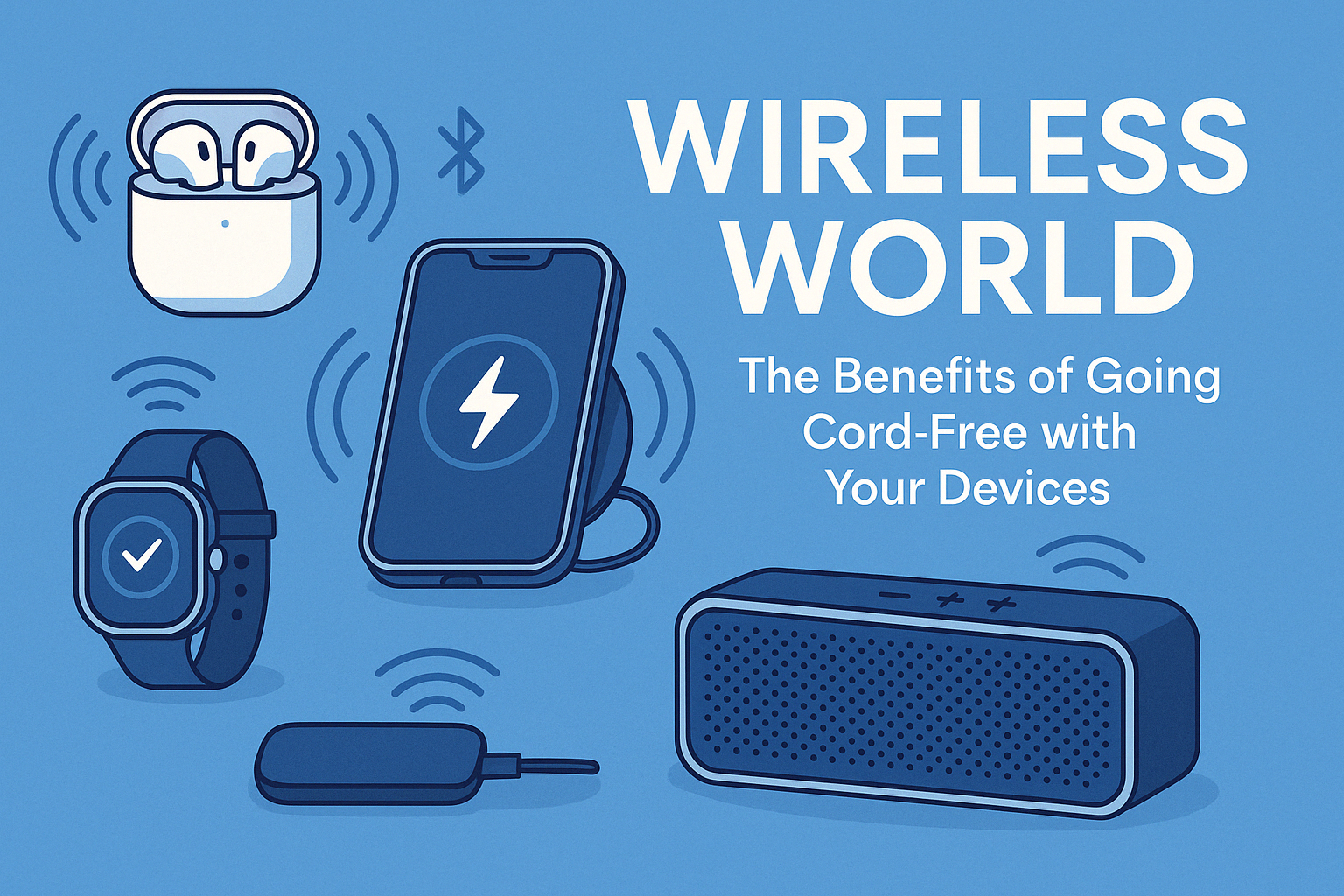Wireless World – The Benefits of Going Cord-Free with Your Devices
