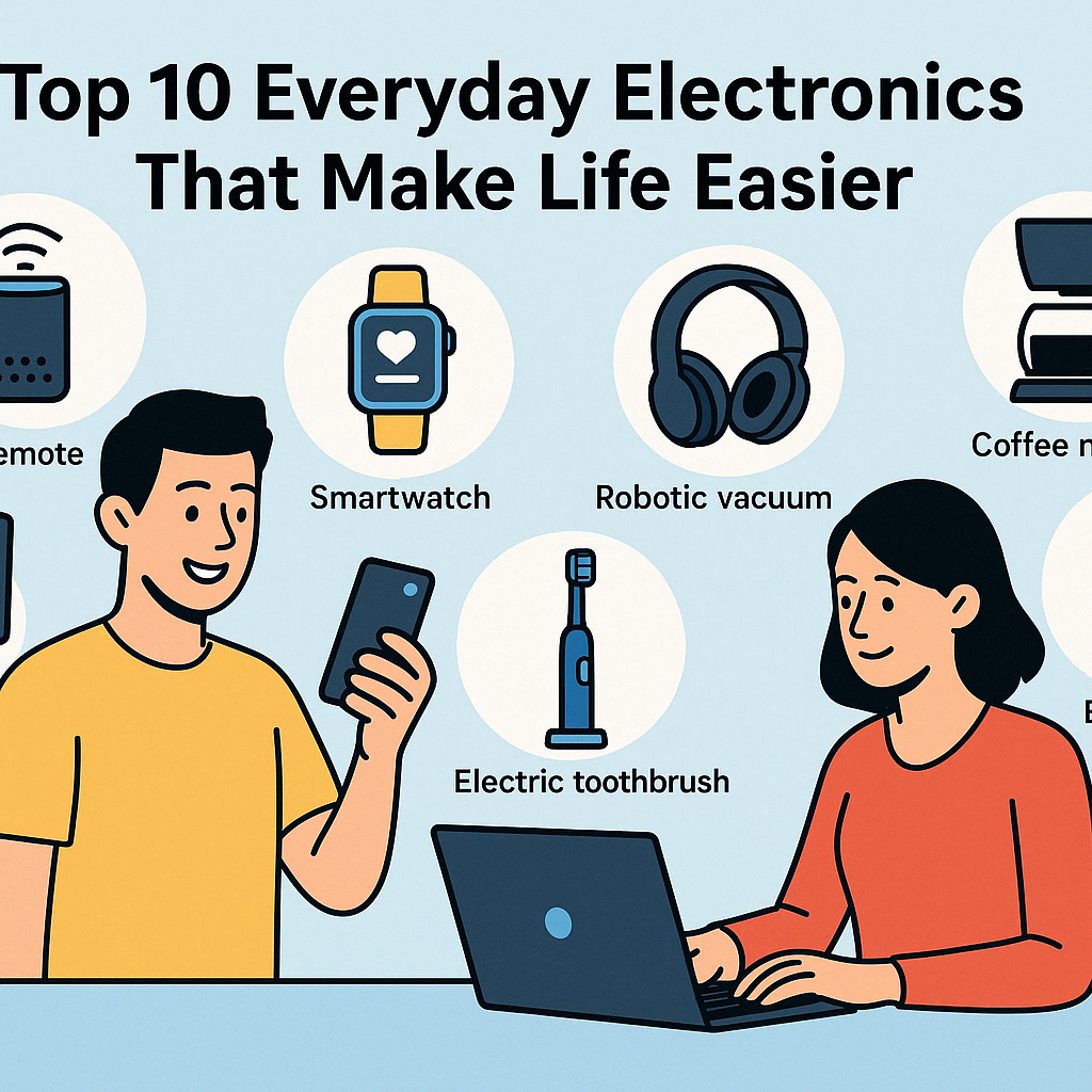 Top 10 Everyday Electronics That Make Life Easier