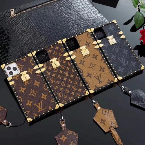 Louis Vuitton Leather iPhone Case