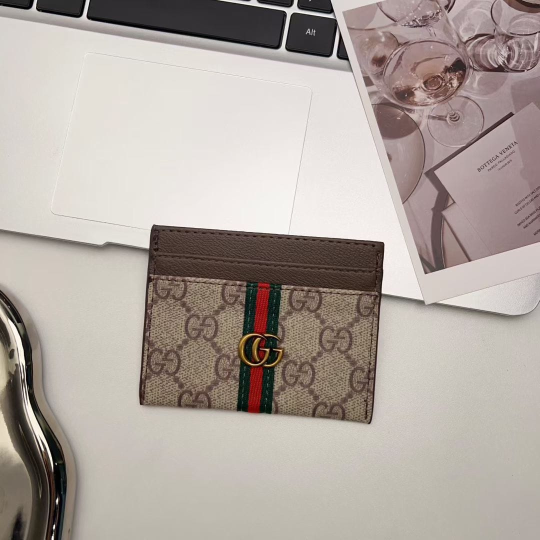 HypedEffects gucci gucci Canvas Wallet Card Holder