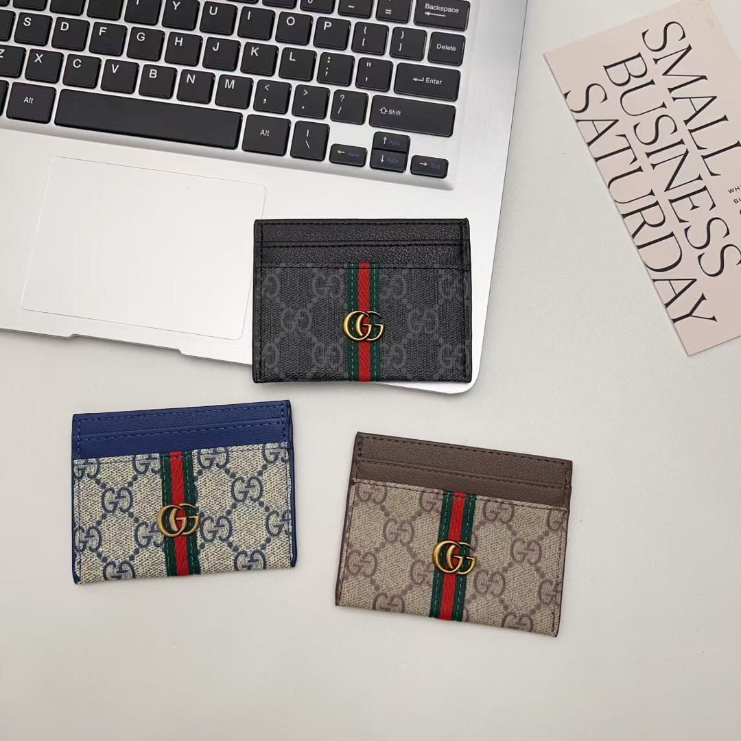 HypedEffects gucci gucci Canvas Wallet Card Holder