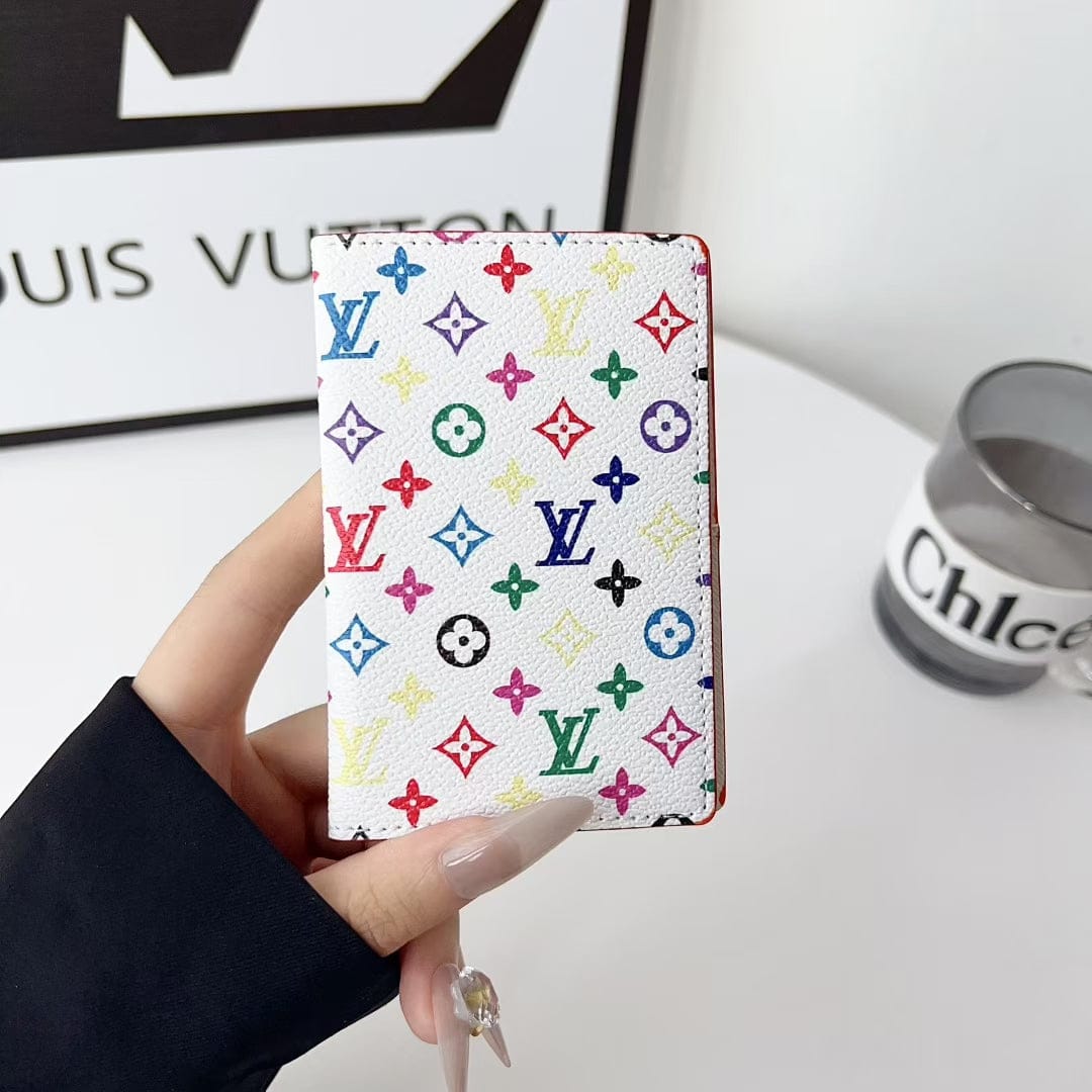HypedEffects louis vuitton Multicolor Compact Wallet Card Holder