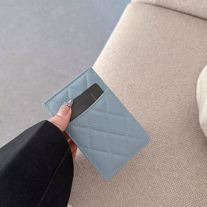 Chanel Quilted Slim Card Holder with Gold CC Logo – Luxury Multi-Slot Card Case