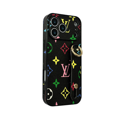 Louis Vuitton Monogram Ring Grip iPhone Case for iPhone 13 to 17 Pro Max