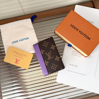 Louis Vuitton Monogram Passport Holder – Bifold Travel Wallet with Card Slots