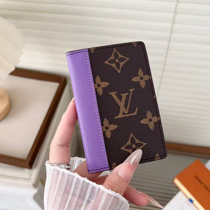 Louis Vuitton Monogram Passport Holder – Bifold Travel Wallet with Card Slots