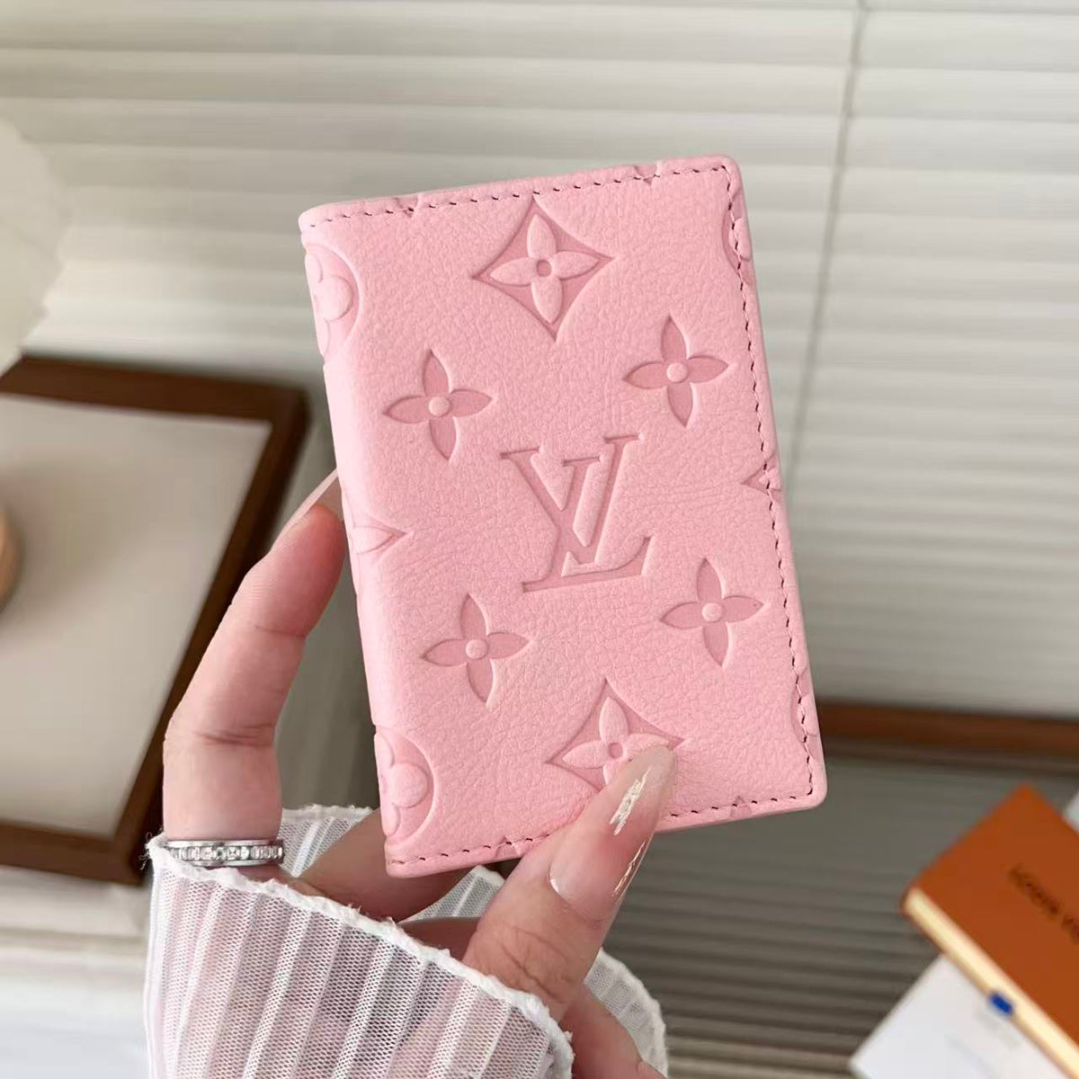 Louis Vuitton Monogram Passport Holder – Bifold Travel Wallet with Card Slots