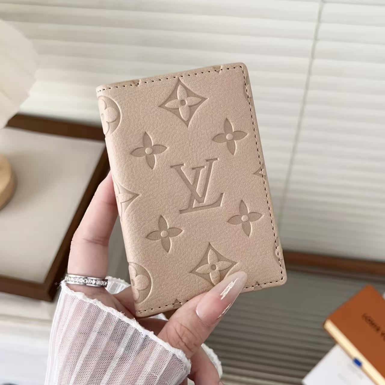 Louis Vuitton Monogram Passport Holder – Bifold Travel Wallet with Card Slots