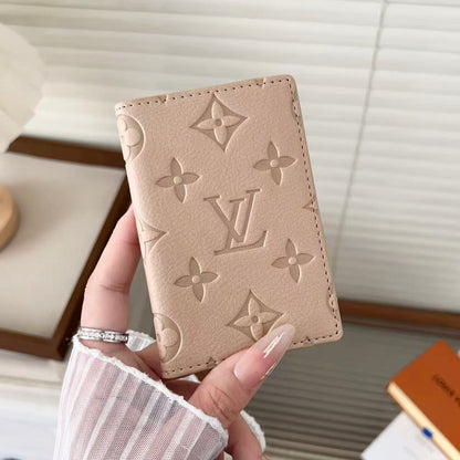 Louis Vuitton Monogram Passport Holder – Bifold Travel Wallet with Card Slots