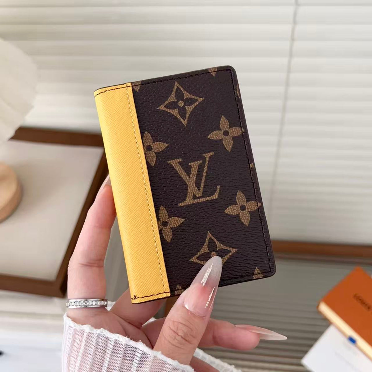 Louis Vuitton Monogram Passport Holder – Bifold Travel Wallet with Card Slots