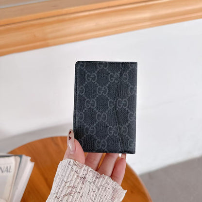 Louis Vuitton & Gucci Monogram Bifold Card Holder – Slim Designer Card Wallet