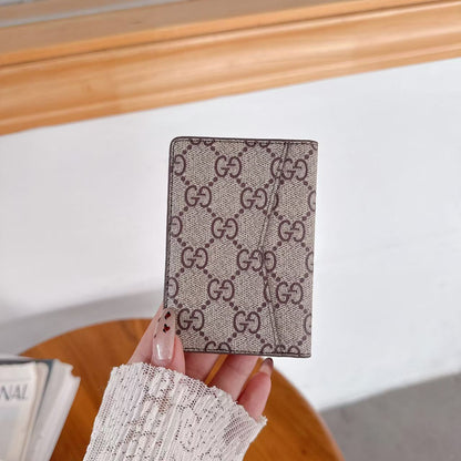 Louis Vuitton & Gucci Monogram Bifold Card Holder – Slim Designer Card Wallet