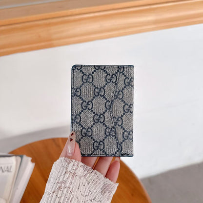 Louis Vuitton & Gucci Monogram Bifold Card Holder – Slim Designer Card Wallet