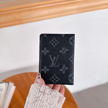 Louis Vuitton & Gucci Monogram Bifold Card Holder – Slim Designer Card Wallet