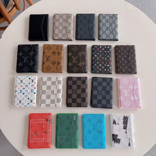 Louis Vuitton & Gucci Monogram Bifold Card Holder – Slim Designer Card Wallet