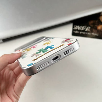 Chrome Hearts Multicolor Cross iPhone Case – iPhone 13 to 17 Pro Max