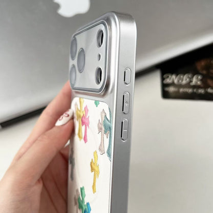 Chrome Hearts Multicolor Cross iPhone Case – iPhone 13 to 17 Pro Max