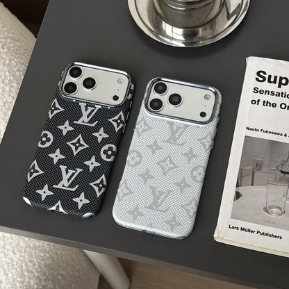 Louis Vuitton Carbon Monogram MagSafe iPhone Case – iPhone 13 to 17 Pro Max