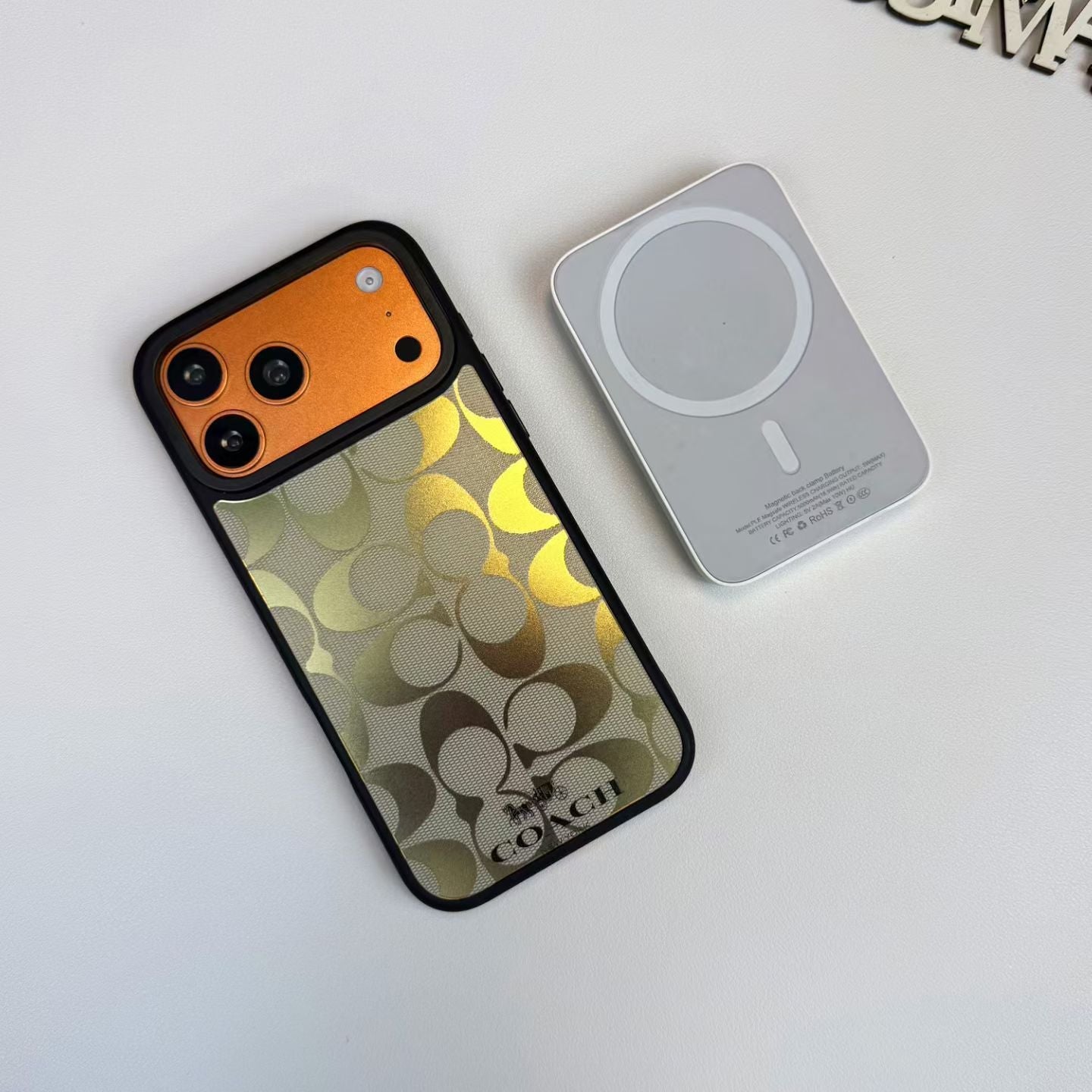Coach Signature Canvas iPhone Case with Raised Camera Guard – iPhone 13 to 17 Pro Max