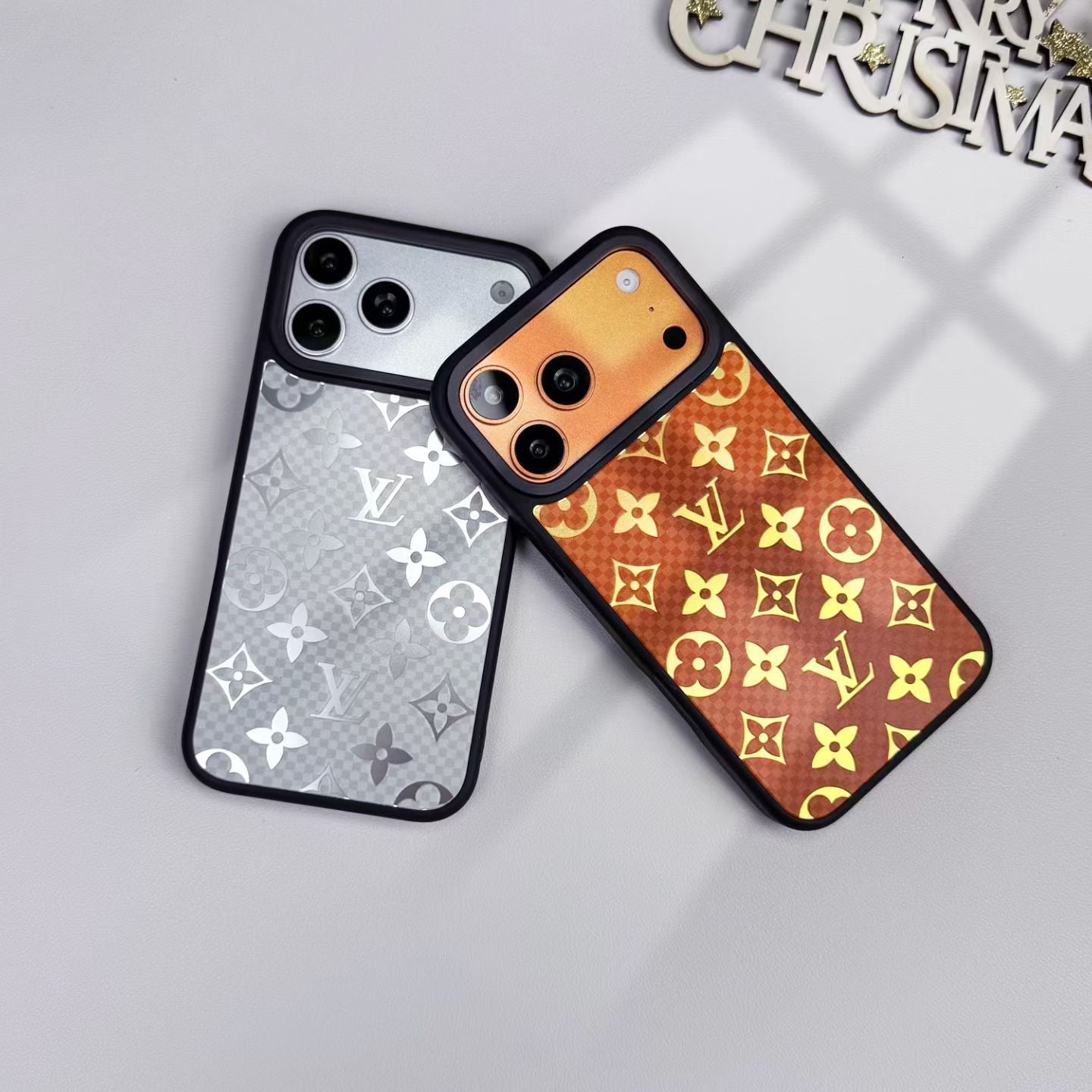 Louis Vuitton Metallic Monogram MagSafe iPhone Case – iPhone 13 to 17 Pro Max