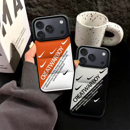 Nike Swoosh Colorblock Puffer iPhone Case with Camera Guard – iPhone 13 to 17 Pro Max