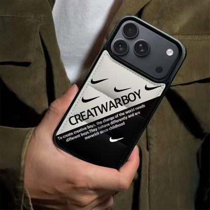 Nike Swoosh Colorblock Puffer iPhone Case with Camera Guard – iPhone 13 to 17 Pro Max