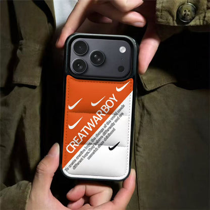 Nike Swoosh Colorblock Puffer iPhone Case with Camera Guard – iPhone 13 to 17 Pro Max