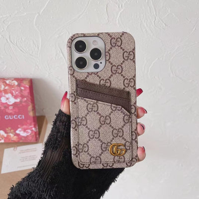 Embrace Italian Glamour The Gucci iPhone 15 Pouch Case