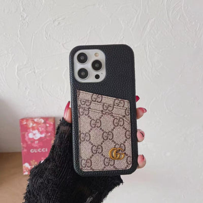 Embrace Italian Glamour The Gucci iPhone 15 Pouch Case