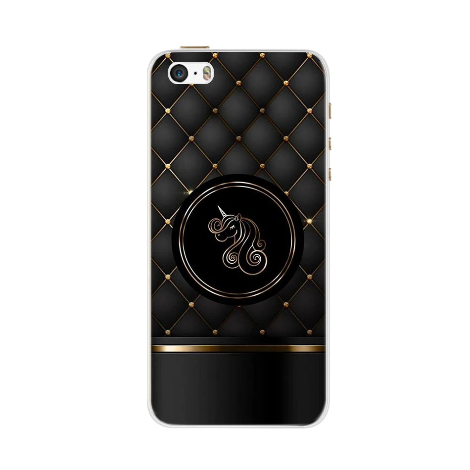 For iPhone 5 5S SE iPhone5s Case for iPhone 5S Case Silicone Cute Case for iphone SE Cover bumper for iphone 5 S 5se Phone cases