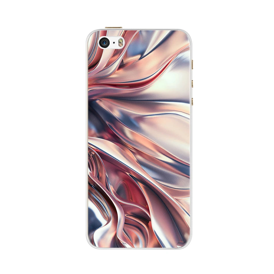 For iPhone 5 5S SE iPhone5s Case for iPhone 5S Case Silicone Cute Case for iphone SE Cover bumper for iphone 5 S 5se Phone cases