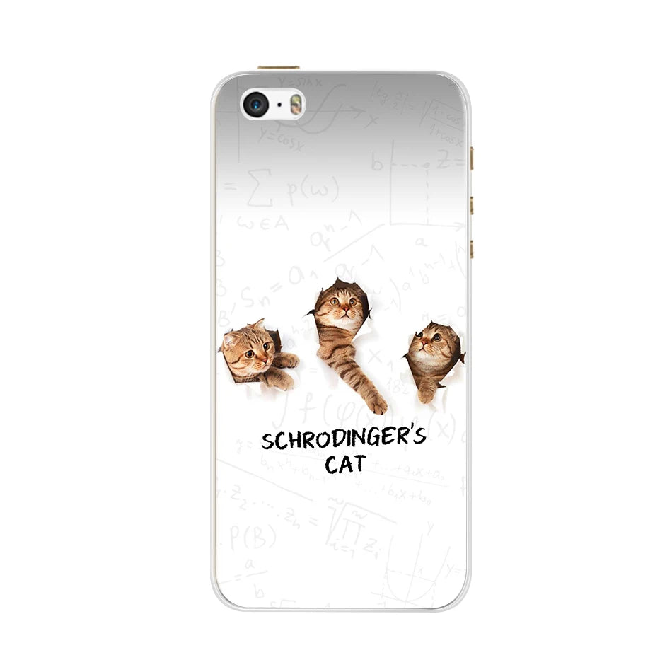For iPhone 5 5S SE iPhone5s Case for iPhone 5S Case Silicone Cute Case for iphone SE Cover bumper for iphone 5 S 5se Phone cases