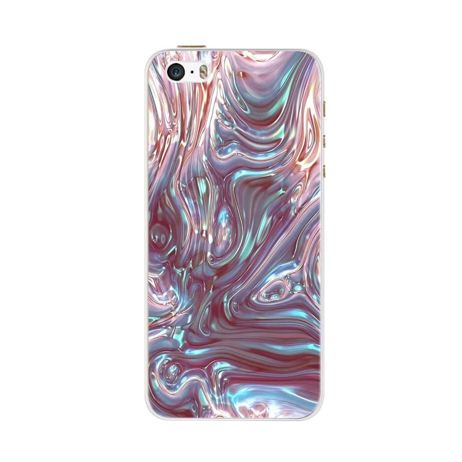 For iPhone 5 5S SE iPhone5s Case for iPhone 5S Case Silicone Cute Case for iphone SE Cover bumper for iphone 5 S 5se Phone cases