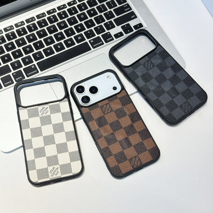 Louis Vuitton Monogram and Checkered iPhone Case for iPhone 13 to 18 Pro Max