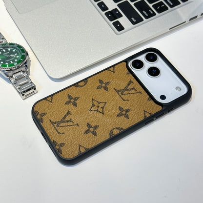 Louis Vuitton Monogram and Checkered iPhone Case for iPhone 13 to 18 Pro Max