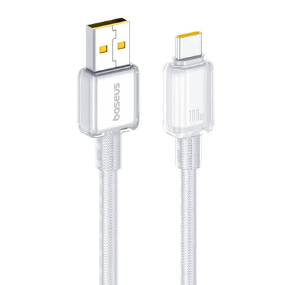Baseus 100W Fast Charging Data Cable USB-A to USB-C For Car Charging  For iPhone 17 iPhone 16 iPhone 15