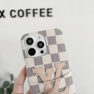 Louis Vuitton iPhone 15 Card Holder Case | Embrace Practical Elegance