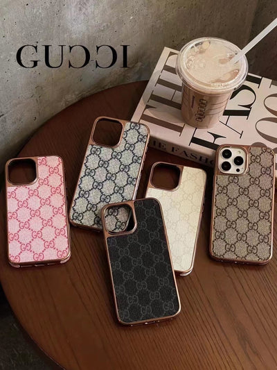 HE Gucci Ophidia iPhone 15 Case with Credit Card Pouch