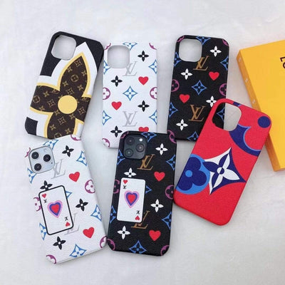 HypedEffect 2022 Louis Vuitton New Colorful Leather iPhone Cases