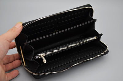 HypedEffect Black Leather Louis Vuitton Wallet