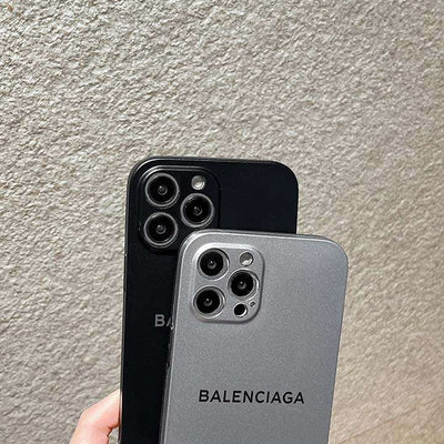 HypedEffect Black & Silver Balenciaga iPhone Cover