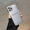 HypedEffect Black & Silver Balenciaga iPhone Cover